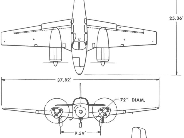 Beechcraft 95 Travel Air (BE95)